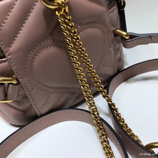 First bag ru backpack Marmont GUCCI mini GG 0712